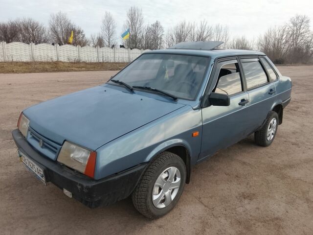 Синій ВАЗ 21099, об'ємом двигуна 1.5 л та пробігом 1 тис. км за 1100 $, фото 1 на Automoto.ua