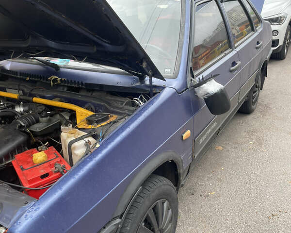 Синий ВАЗ 21099, объемом двигателя 1.6 л и пробегом 60 тыс. км за 1700 $, фото 1 на Automoto.ua