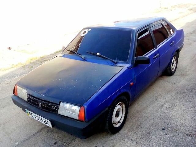 Синий ВАЗ 21099, объемом двигателя 1.5 л и пробегом 250 тыс. км за 850 $, фото 1 на Automoto.ua