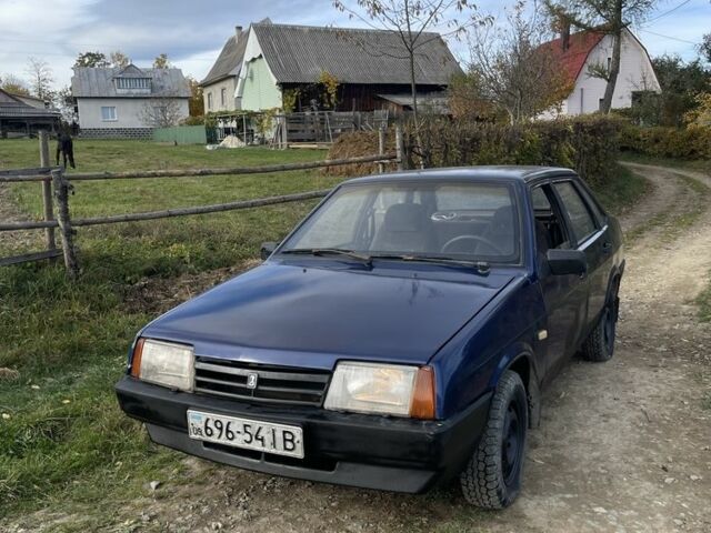Синій ВАЗ 21099, об'ємом двигуна 1.5 л та пробігом 134 тис. км за 502 $, фото 1 на Automoto.ua