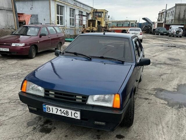 Синий ВАЗ 21099, объемом двигателя 1.6 л и пробегом 299 тыс. км за 1700 $, фото 1 на Automoto.ua