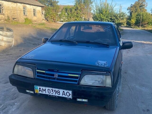 Синій ВАЗ 21099, об'ємом двигуна 1.5 л та пробігом 300 тис. км за 577 $, фото 1 на Automoto.ua