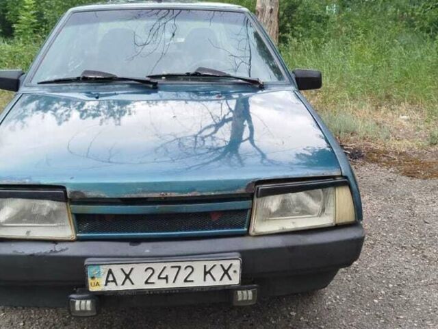 Синий ВАЗ 21099, объемом двигателя 1.6 л и пробегом 362 тыс. км за 1400 $, фото 1 на Automoto.ua