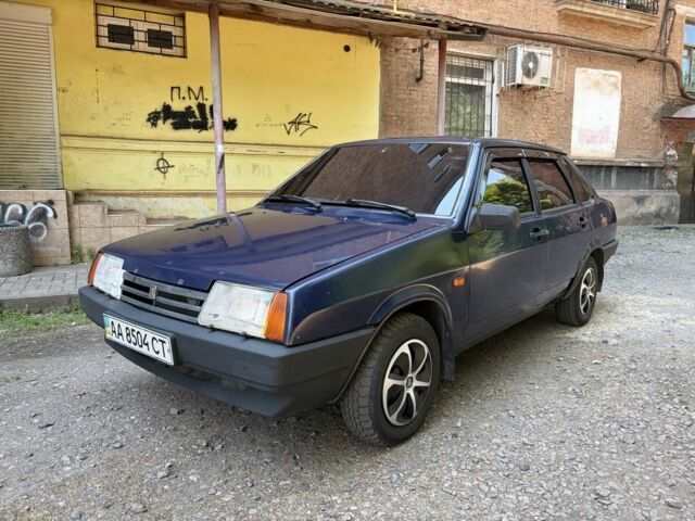 Синій ВАЗ 21099, об'ємом двигуна 1.5 л та пробігом 180 тис. км за 1350 $, фото 1 на Automoto.ua