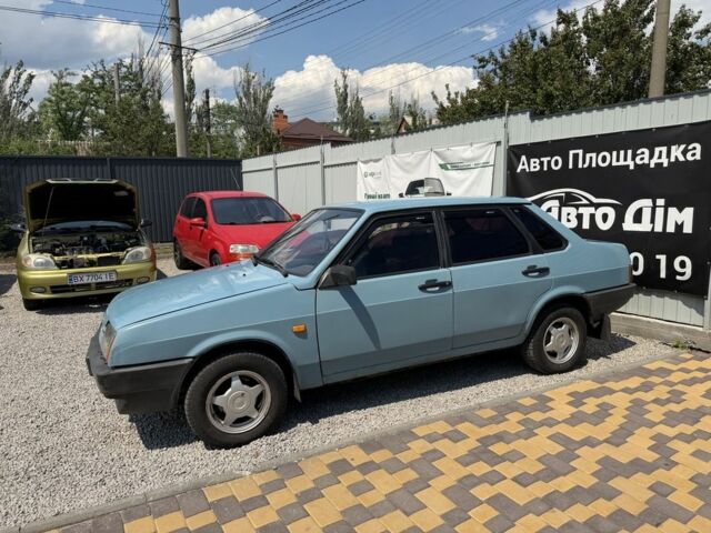 Синій ВАЗ 21099, об'ємом двигуна 1.5 л та пробігом 200 тис. км за 1200 $, фото 1 на Automoto.ua