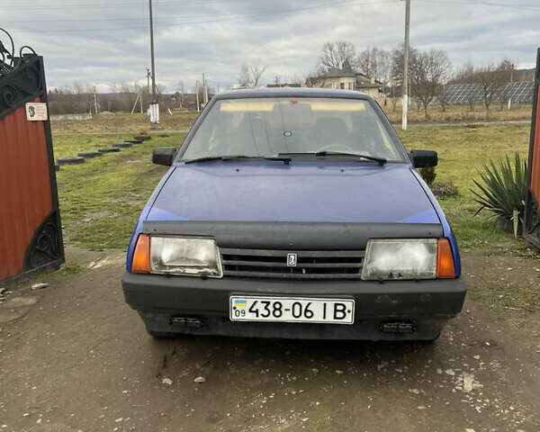 Синій ВАЗ 21099, об'ємом двигуна 1.5 л та пробігом 300 тис. км за 1000 $, фото 1 на Automoto.ua