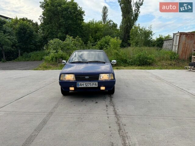 Синий ВАЗ 21099, объемом двигателя 1.5 л и пробегом 200 тыс. км за 850 $, фото 1 на Automoto.ua