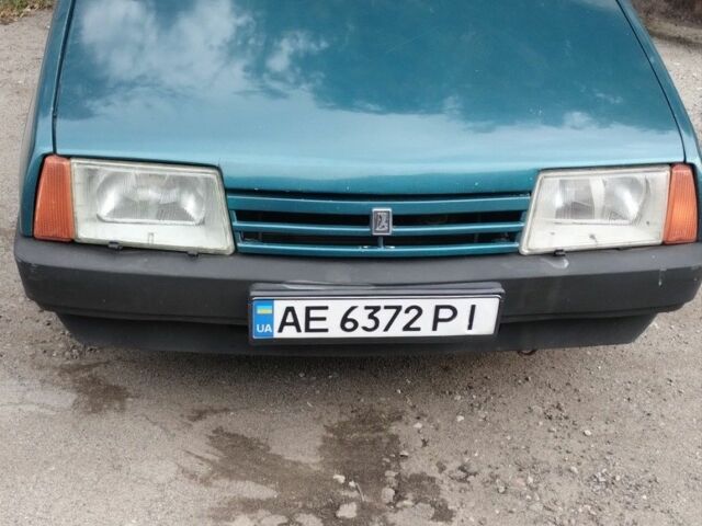 Синій ВАЗ 21099, об'ємом двигуна 1.3 л та пробігом 96 тис. км за 1078 $, фото 1 на Automoto.ua