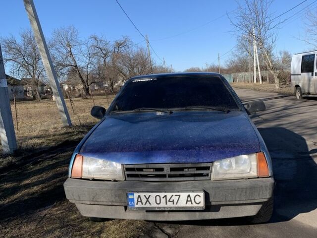Синий ВАЗ 21099, объемом двигателя 1.5 л и пробегом 285 тыс. км за 546 $, фото 1 на Automoto.ua