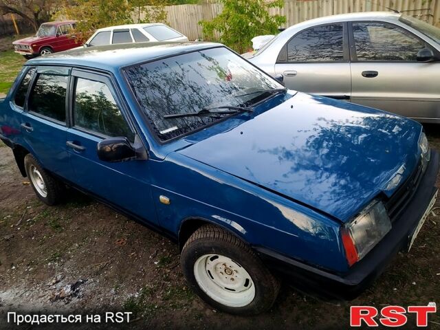 Синий ВАЗ 21099, объемом двигателя 1.5 л и пробегом 0 тыс. км за 1000 $, фото 1 на Automoto.ua