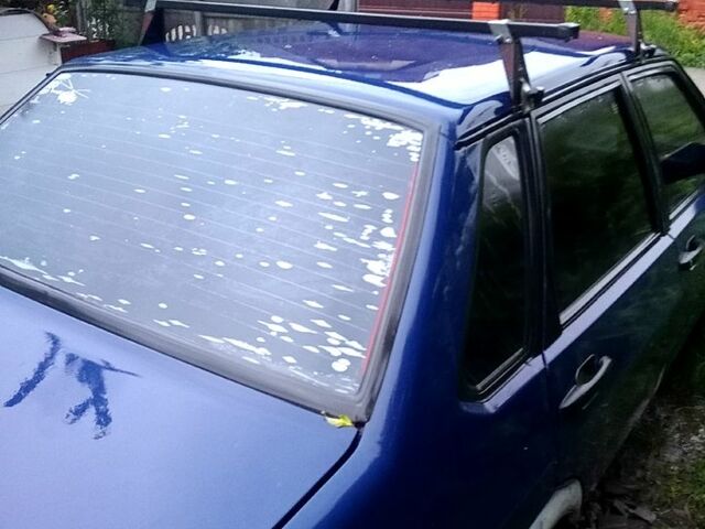 Синий ВАЗ 21099, объемом двигателя 1.5 л и пробегом 200 тыс. км за 1000 $, фото 1 на Automoto.ua