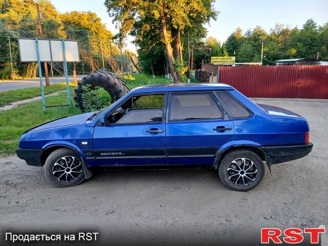 Синій ВАЗ 21099, об'ємом двигуна 1.6 л та пробігом 313 тис. км за 850 $, фото 1 на Automoto.ua