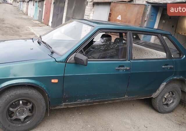 Синій ВАЗ 21099, об'ємом двигуна 1.3 л та пробігом 96 тис. км за 1078 $, фото 1 на Automoto.ua