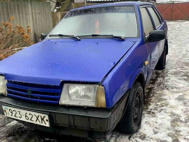 Синий ВАЗ 21099, объемом двигателя 1.5 л и пробегом 0 тыс. км за 750 $, фото 1 на Automoto.ua