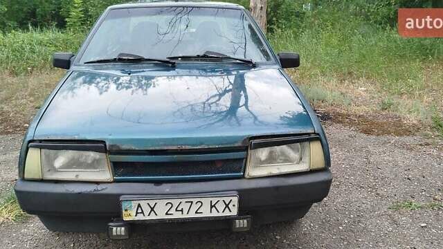 Синий ВАЗ 21099, объемом двигателя 1.6 л и пробегом 362 тыс. км за 1400 $, фото 1 на Automoto.ua