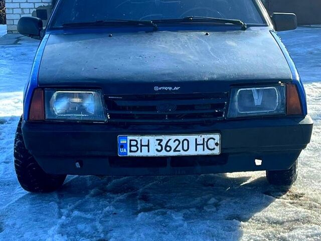 Синій ВАЗ 21099, об'ємом двигуна 1.5 л та пробігом 100 тис. км за 600 $, фото 1 на Automoto.ua