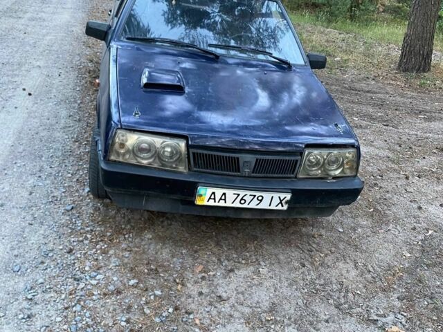 Синий ВАЗ 21099, объемом двигателя 1.5 л и пробегом 100 тыс. км за 563 $, фото 1 на Automoto.ua
