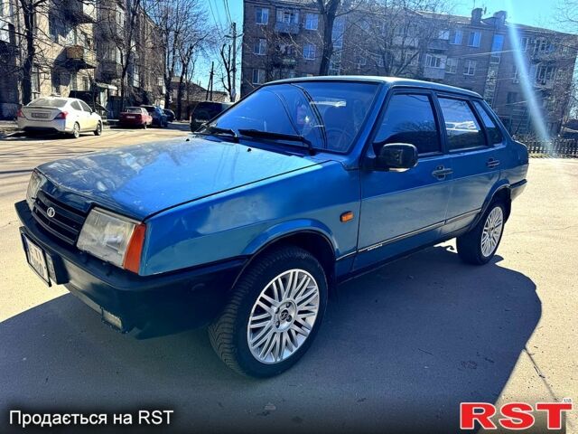 Синий ВАЗ 21099, объемом двигателя 1.5 л и пробегом 0 тыс. км за 2300 $, фото 1 на Automoto.ua