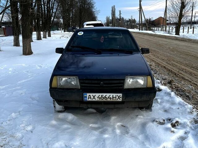 Синій ВАЗ 21099, об'ємом двигуна 1.5 л та пробігом 0 тис. км за 800 $, фото 1 на Automoto.ua