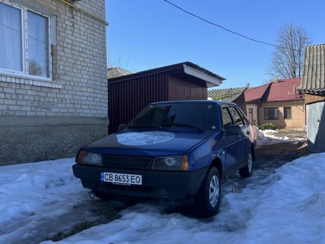 Синий ВАЗ 21099, объемом двигателя 1.5 л и пробегом 100 тыс. км за 835 $, фото 1 на Automoto.ua