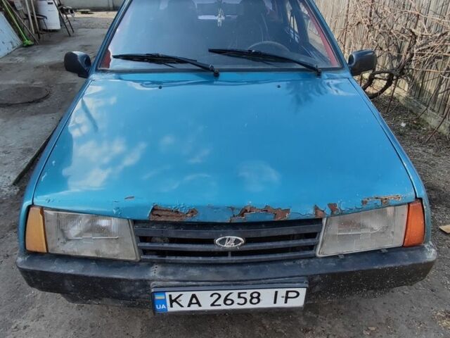 Синій ВАЗ 21099, об'ємом двигуна 1.5 л та пробігом 146 тис. км за 903 $, фото 1 на Automoto.ua