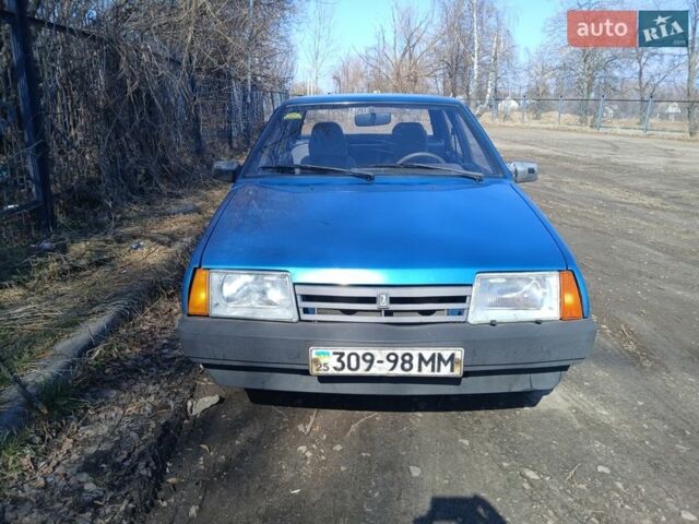 Синий ВАЗ 21099, объемом двигателя 0 л и пробегом 200 тыс. км за 950 $, фото 1 на Automoto.ua