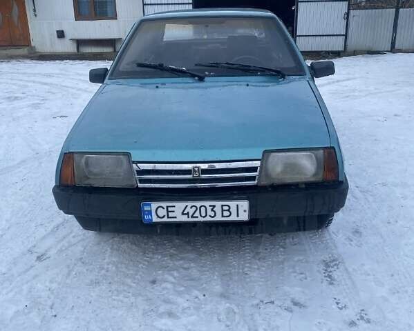 Синий ВАЗ 21099, объемом двигателя 1.5 л и пробегом 270 тыс. км за 950 $, фото 1 на Automoto.ua