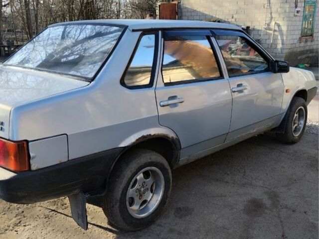 Синий ВАЗ 21099, объемом двигателя 1.5 л и пробегом 3 тыс. км за 1100 $, фото 1 на Automoto.ua