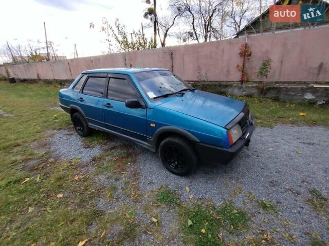 Синій ВАЗ 21099, об'ємом двигуна 1.5 л та пробігом 250 тис. км за 1000 $, фото 1 на Automoto.ua