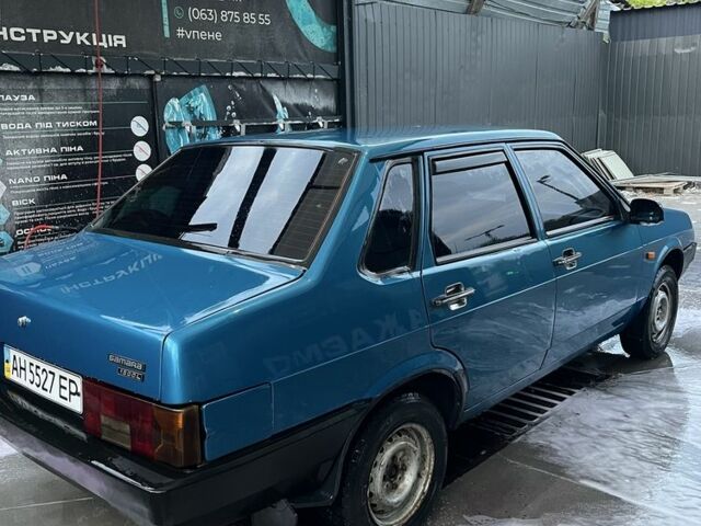 Синий ВАЗ 21099, объемом двигателя 1.5 л и пробегом 300 тыс. км за 1199 $, фото 1 на Automoto.ua