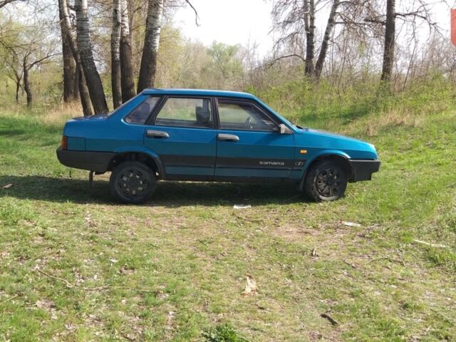 Синій ВАЗ 21099, об'ємом двигуна 1.5 л та пробігом 155 тис. км за 2200 $, фото 1 на Automoto.ua