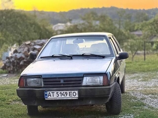 Синий ВАЗ 21099, объемом двигателя 1.5 л и пробегом 133 тыс. км за 501 $, фото 1 на Automoto.ua