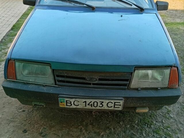 Синій ВАЗ 21099, об'ємом двигуна 1.5 л та пробігом 420 тис. км за 600 $, фото 1 на Automoto.ua