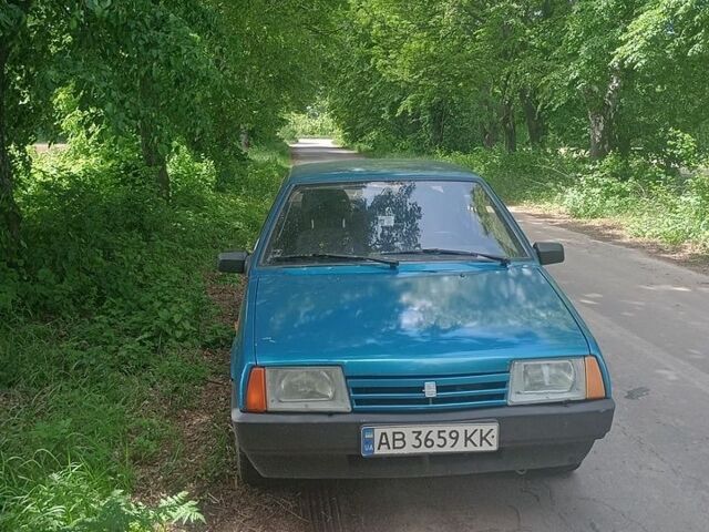Синий ВАЗ 21099, объемом двигателя 1.6 л и пробегом 170 тыс. км за 1300 $, фото 1 на Automoto.ua
