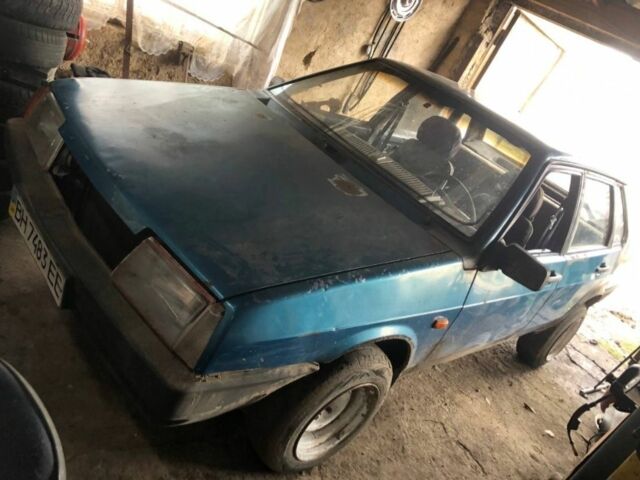 Синий ВАЗ 21099, объемом двигателя 0 л и пробегом 2 тыс. км за 700 $, фото 1 на Automoto.ua