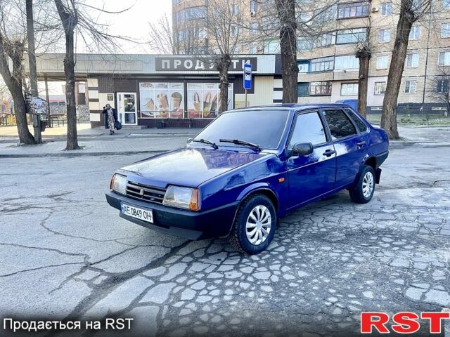 Синій ВАЗ 21099, об'ємом двигуна 1.5 л та пробігом 120 тис. км за 1200 $, фото 1 на Automoto.ua