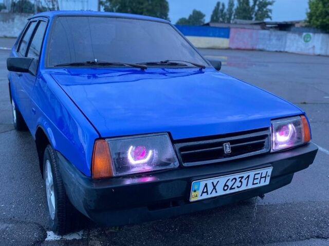 Синий ВАЗ 21099, объемом двигателя 1.5 л и пробегом 3 тыс. км за 1500 $, фото 1 на Automoto.ua