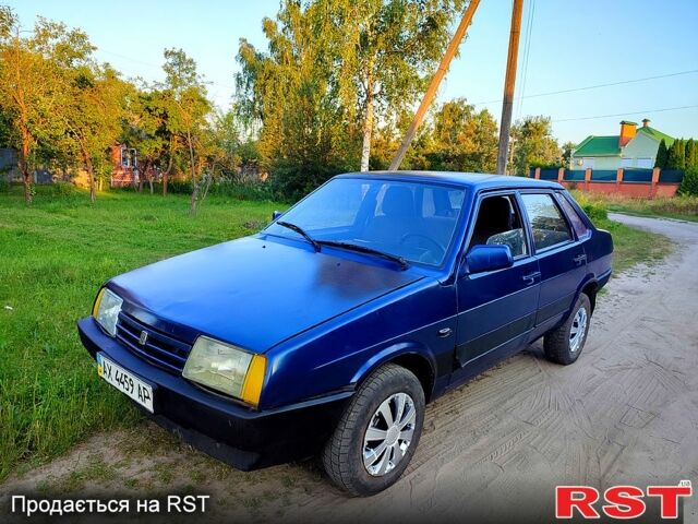 Синий ВАЗ 21099, объемом двигателя 1.5 л и пробегом 200 тыс. км за 850 $, фото 1 на Automoto.ua