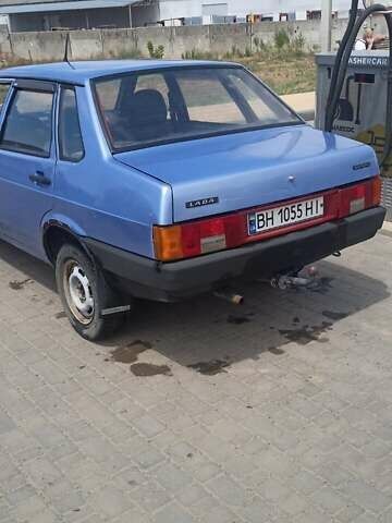 Синий ВАЗ 21099, объемом двигателя 1.5 л и пробегом 100 тыс. км за 1780 $, фото 1 на Automoto.ua