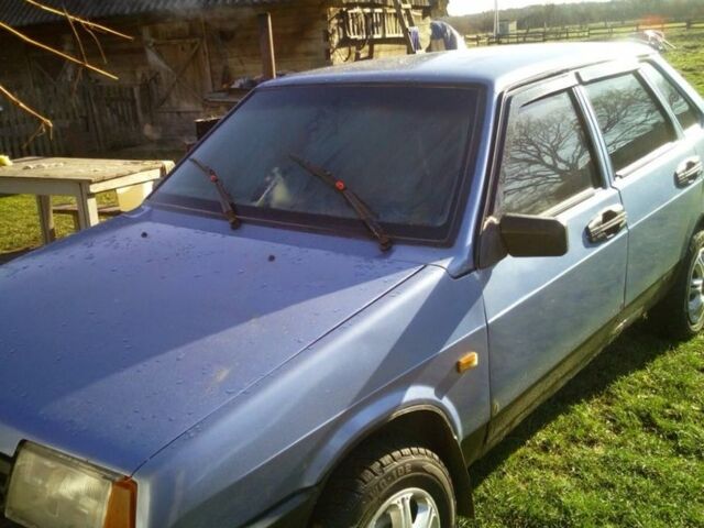 Синий ВАЗ 21099, объемом двигателя 0 л и пробегом 3 тыс. км за 1500 $, фото 1 на Automoto.ua