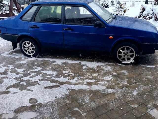 Синій ВАЗ 21099, об'ємом двигуна 1.5 л та пробігом 1000 тис. км за 900 $, фото 1 на Automoto.ua