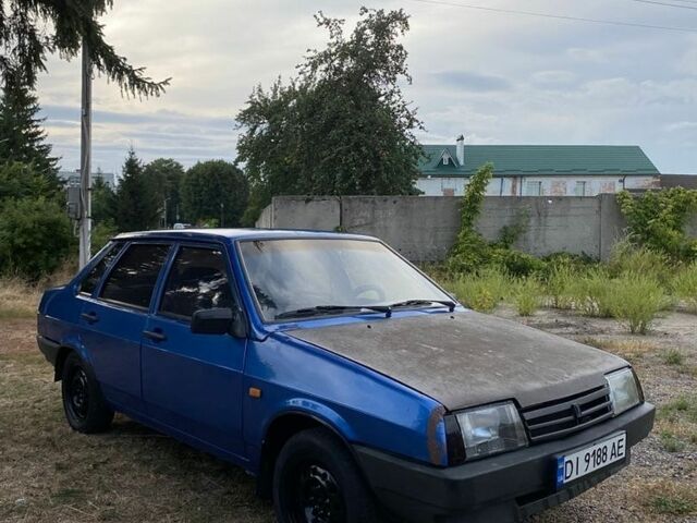 Синій ВАЗ 21099, об'ємом двигуна 1.5 л та пробігом 100 тис. км за 1000 $, фото 1 на Automoto.ua
