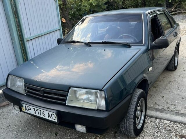 Синий ВАЗ 21099, объемом двигателя 1.5 л и пробегом 3 тыс. км за 800 $, фото 1 на Automoto.ua
