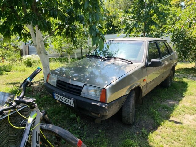 Синий ВАЗ 21099, объемом двигателя 0 л и пробегом 295 тыс. км за 901 $, фото 1 на Automoto.ua