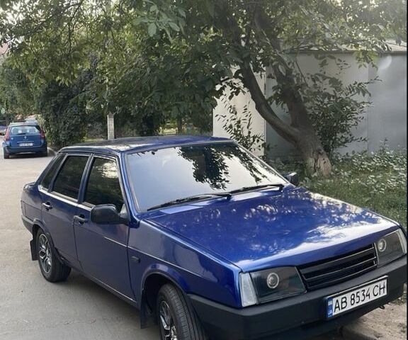 Синий ВАЗ 21099, объемом двигателя 1.5 л и пробегом 431 тыс. км за 1402 $, фото 1 на Automoto.ua