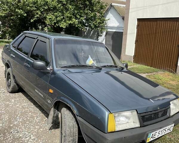 Синий ВАЗ 21099, объемом двигателя 1.5 л и пробегом 204 тыс. км за 1020 $, фото 1 на Automoto.ua