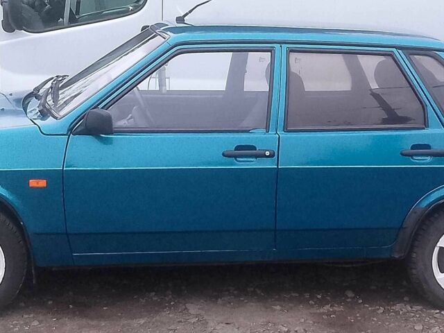 Синий ВАЗ 21099, объемом двигателя 1.5 л и пробегом 235 тыс. км за 1290 $, фото 1 на Automoto.ua