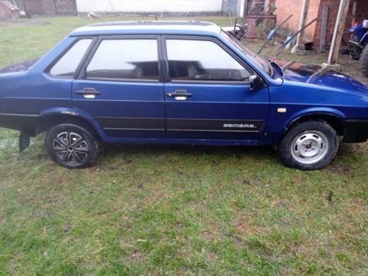 Синий ВАЗ 21099, объемом двигателя 1.5 л и пробегом 2 тыс. км за 900 $, фото 1 на Automoto.ua