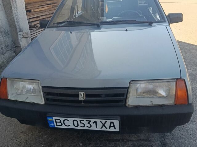Синий ВАЗ 21099, объемом двигателя 1.5 л и пробегом 96 тыс. км за 1600 $, фото 1 на Automoto.ua