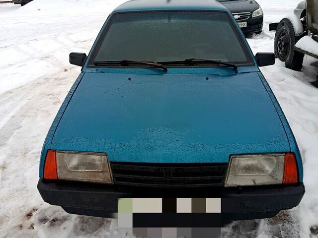 Синій ВАЗ 21099, об'ємом двигуна 1.5 л та пробігом 170 тис. км за 1100 $, фото 1 на Automoto.ua
